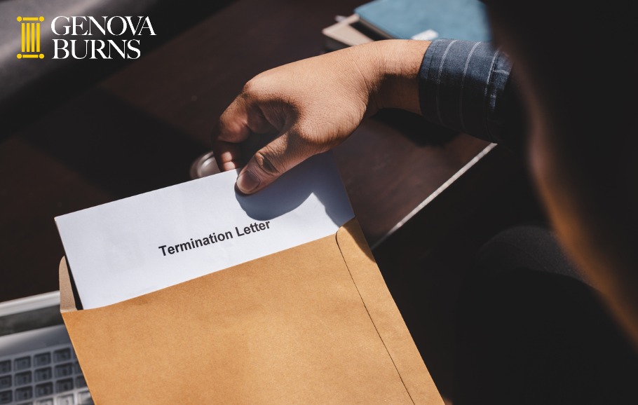 termination of employment and layoff concept
